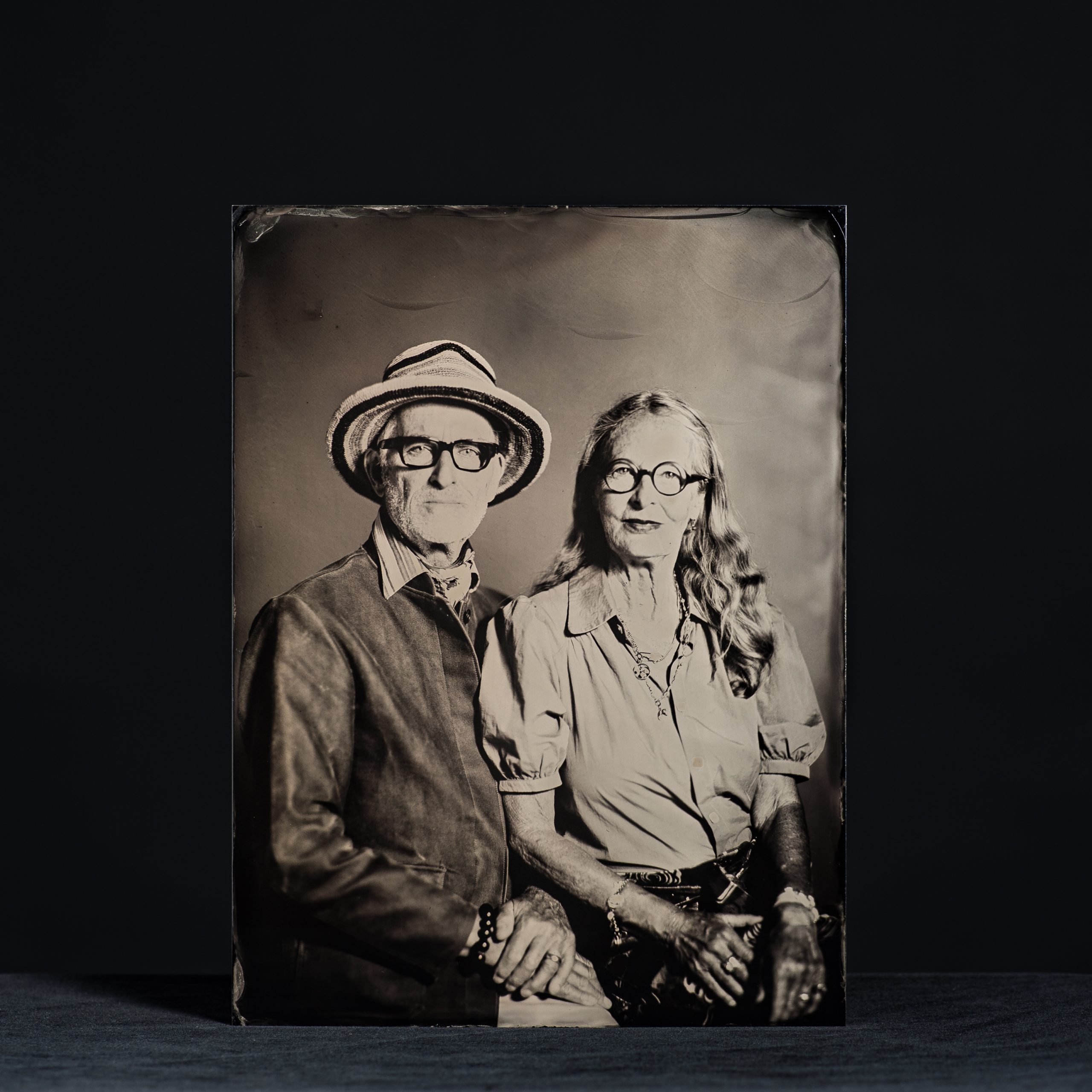 Collodion Wetplate Tintype Portait made by Maximilian Zeitler in Berlin