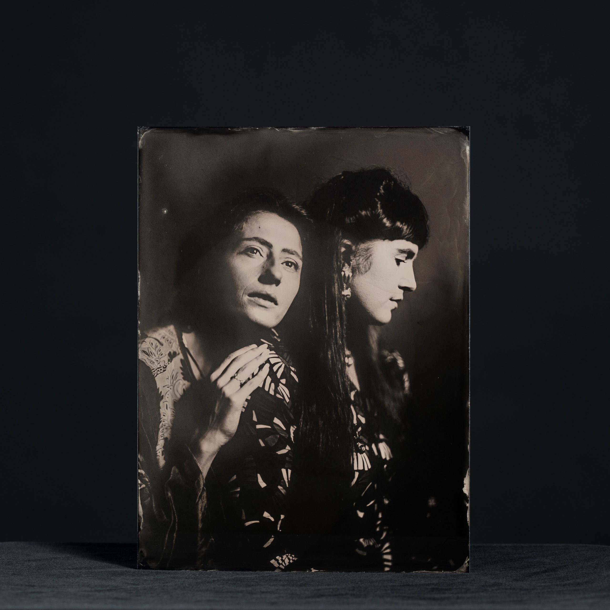 Collodion Wetplate Tintype Portait made by Maximilian Zeitler in Berlin