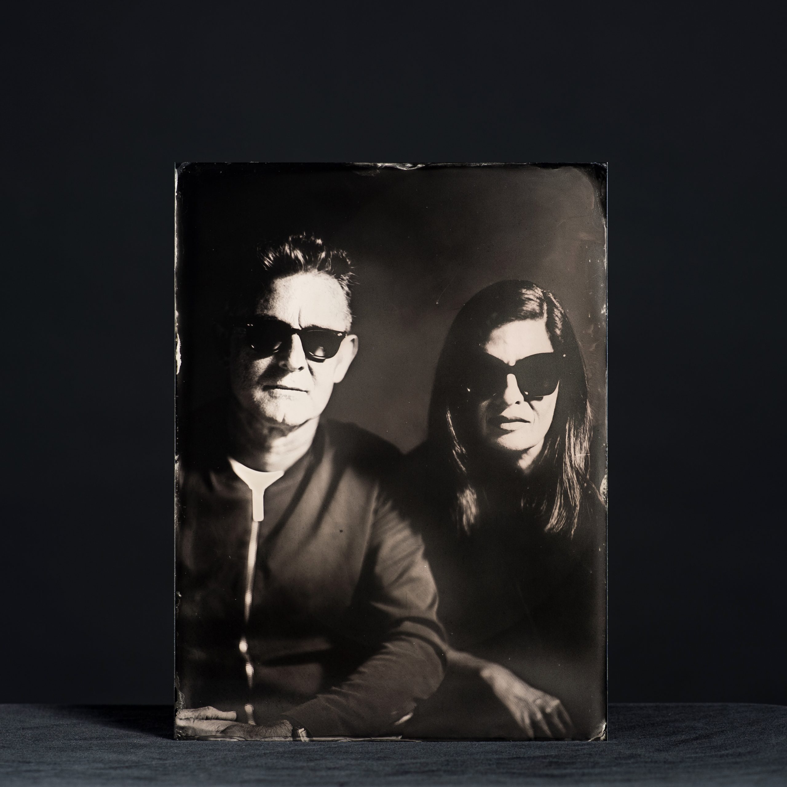 Collodion Wetplate Tintype Portait made by Maximilian Zeitler in Berlin