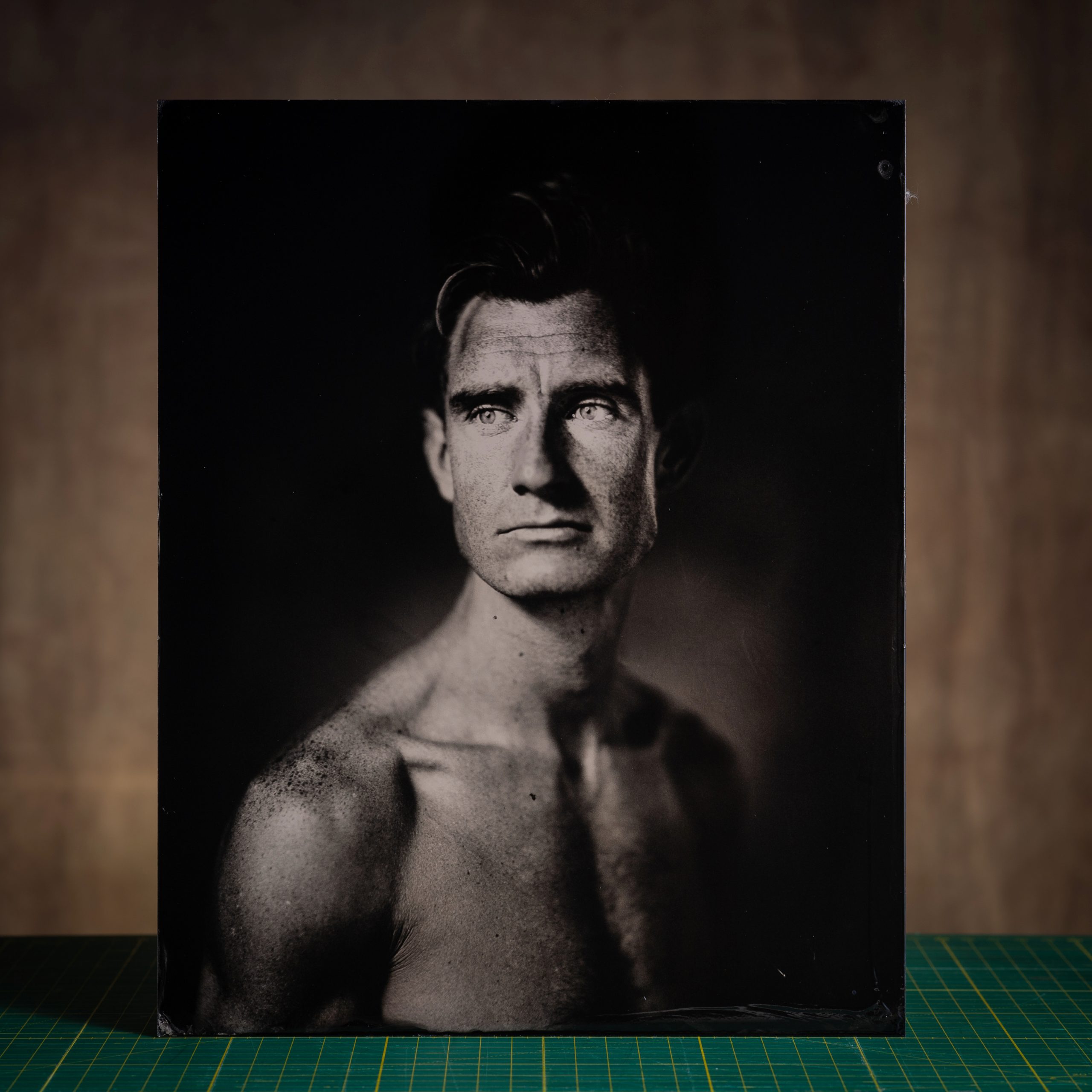 Collodion Wetplate Tintype Portait made by Maximilian Zeitler in Berlin